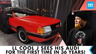 LL COOL J Unveils Famous Audi 5000 For First Time in 36 Years