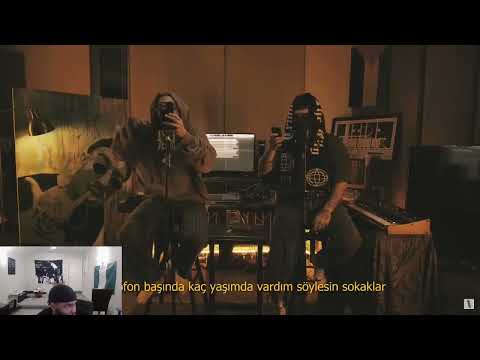 Turkish Rap Reaction DAMASCUS & ORCHI   THE DREAM OF THE STREET CYPHER