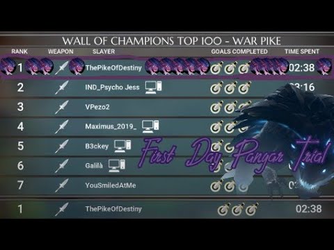 2:38 Pangar Dauntless Trial Solo Warpike