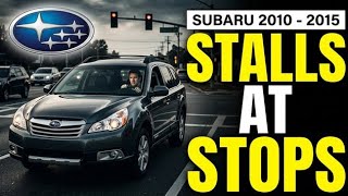 Subaru Stalls At Every Stop? Here Is The Real Fix