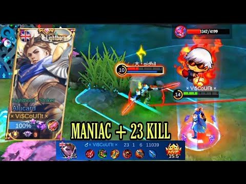 NEW GAMEPLAY ALUCARD BEST ROTATION | FAST FARM | MLBB
