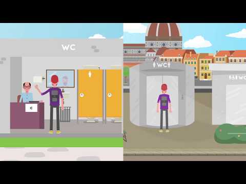 Public toilets in Florence // Bagni pubblici a Firenze