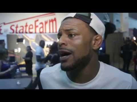 Fight Night Hidalgo: Michael Johnson Backstage Interview