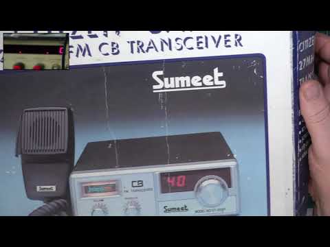 Sumeet GT858B CB27/81 UK FM CB radio - service & alignment