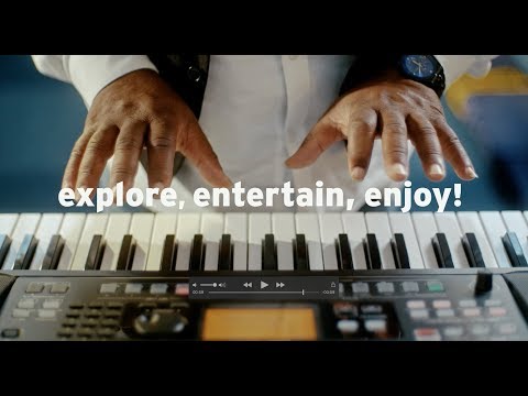 Korg EK-50 Entertainer Keyboard Org - Video