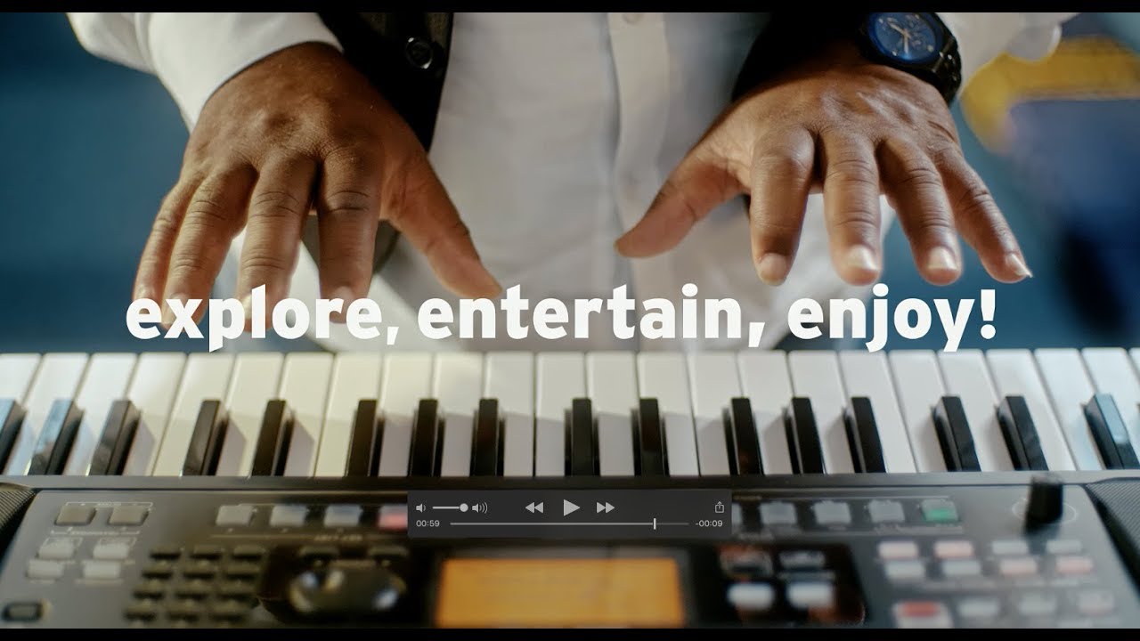 KORG EK-50: Explore, entertain, enjoy! - YouTube