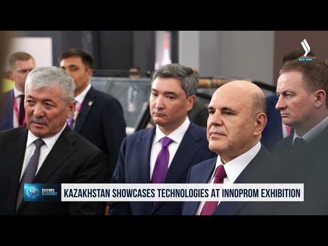 Kazakistan, INNOPROM Fuarı'nda teknolojik çözümlerını tanıttı