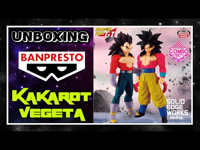 Vídeo relacionado con Banpresto Figura de Accion Vegeta Super Saiyan 4 Dragon Ball GT - Solid Edge Works 19cm - BP29904P Multicolor - Figura Coleccionable - Ideal para los fanáticos del Anime