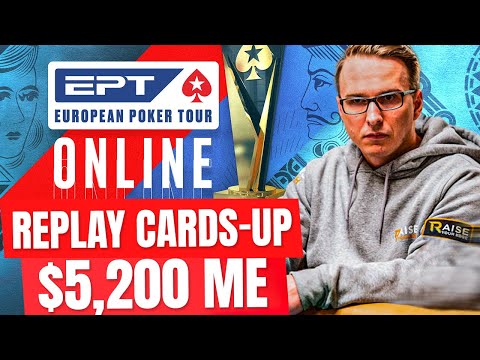 EPT Online $5,200 Main Event bencb789 | WhatIfGod | Oxota $1,5M Gtd Final Table Replay