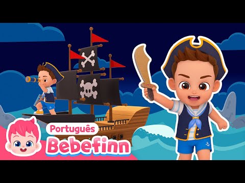 EP64 | Eu, Brody! Sou um Pirata | Cante Junto com Bebefinn em Português - Canções Infantis