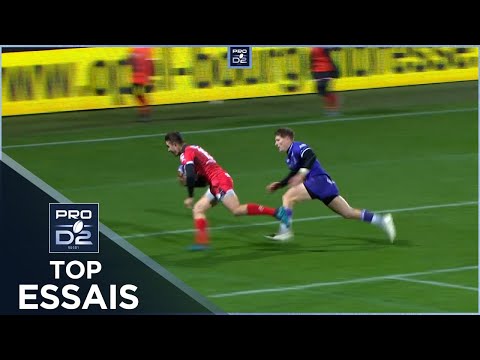 TOP Essais de la J10 – PRO D2 – Saison 2021-2022