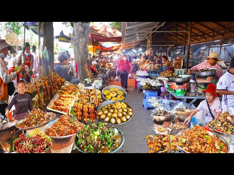 Khmer food Tour In Cambodia - Countryside & City Street Market Food