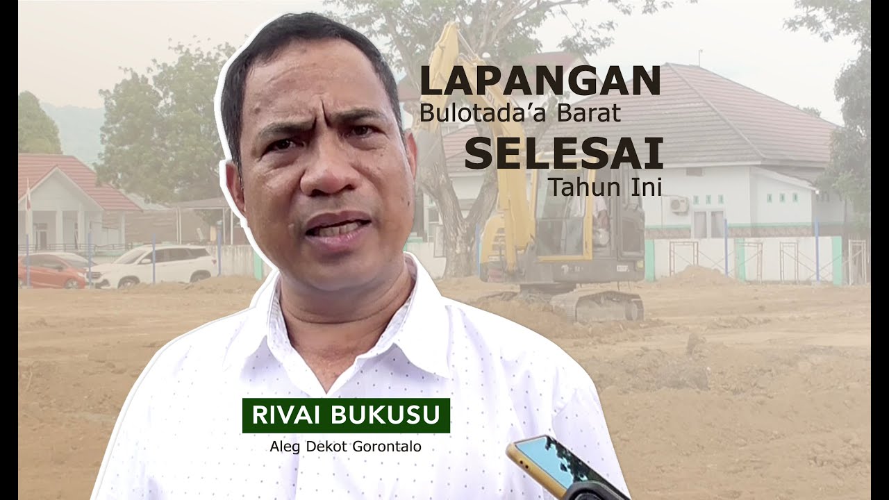 Aleg Dekot Sahuti Pembangunan Lapangan Bulotadaa Barat