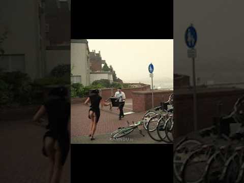 Strong storm over Rees, Germany    #storm #windy #summer 😱