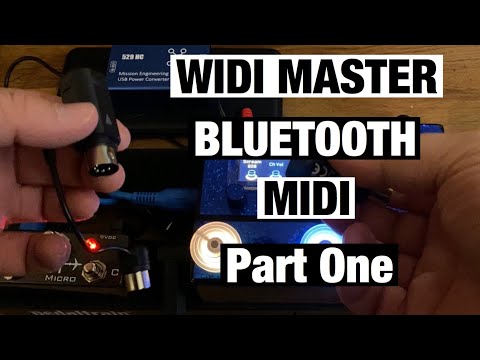 Widi Master Bluetooth Midi: Part One