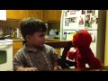 Brett 2 Years Old Sings With Elmo Elmo S World