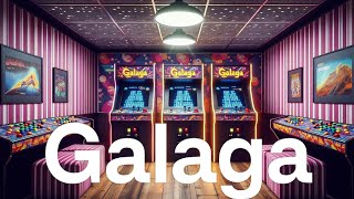 Galaga 1981 - Played  Very Badly - Still a brilliant game!! #galaga #retrogaming #arcade