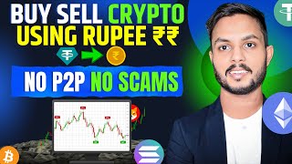 How to Buy and Sell Crypto in INDIA | NO P2P Scam | Crypto Trading App | Crypto Trading in India