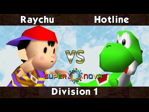 Supernova 2024 - Raychu (Ness) Vs. Hotline (Yoshi) Smash Bros - SSB64