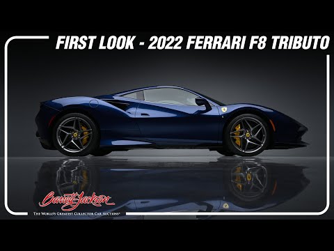 FIRST LOOK - 2022 Ferrari F8 Tributo - BARRETT-JACKSON 2023 SCOTTSDALE AUCTION