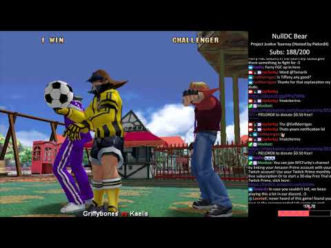 Project Justice Community Tournament #4 - Griffybones vs Kaelis [4K/60fps]