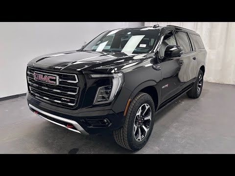 2026 GMC Yukon XL 4WD 4dr AT4 in Black for sale at Davis GMC Buick Lethbridge in Lethbridge, AB