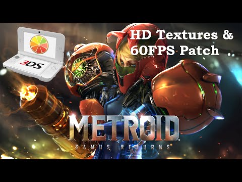 Metroid Samus Returns ~ HD Textures & 60FPS Patch | Citra | 4K 3DS PC Gameplay