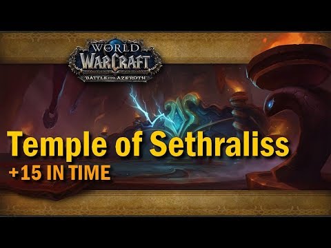 Mythic Plus Key - Temple of Sethraliss +15 in time