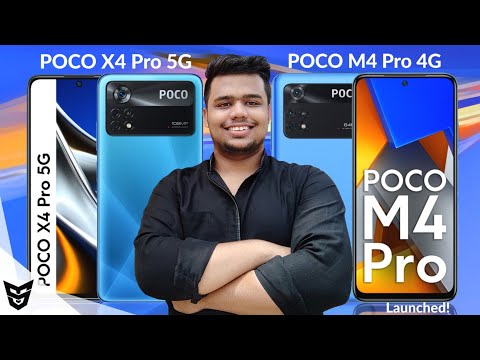 POCO X4 Pro 5G And POCO M4 Pro 4G Pros And Cons  | Specifications | Price And Indian Availability
