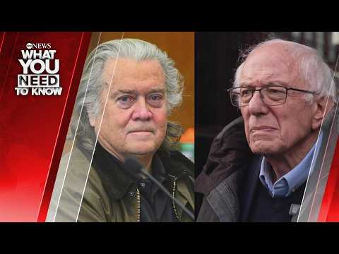 Bernie Sanders and Steve Bannon Demand A.I. Control. What You Need To Know - September 15