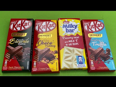 Mouth  Watering  Lot of Big KitKat Flavors Chocolates unboxing