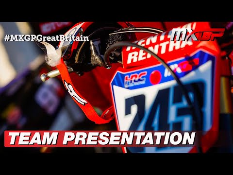 MXGP Teams Presentation | MXGP of Great Britain 2022 #MXGP #Motocross