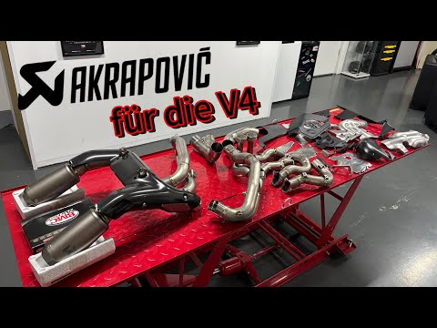 Ducati Panigale V4 Akrapovic Komplettanlage Full Exhaust
