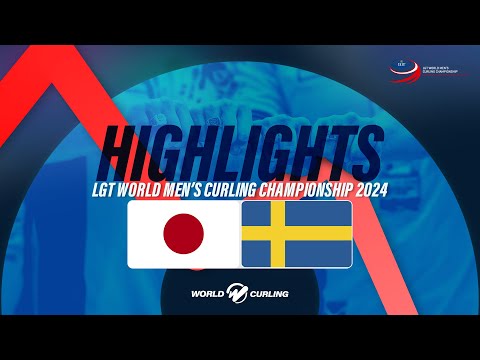 Japan  v Sweden - LGT World Men's Curling Championship 2024 - Highlights