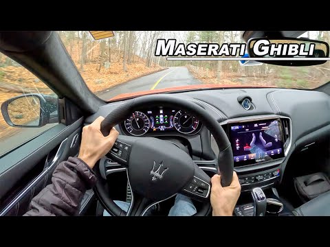 2022 Maserati Ghibli Modena Q4 - The Sport Sedan Under MSRP (POV Binaural Audio)