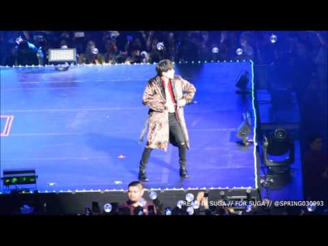 170401 The Wings Tour in Anaheim - BTS SUGA "BTS Cypher 4" 슈가
