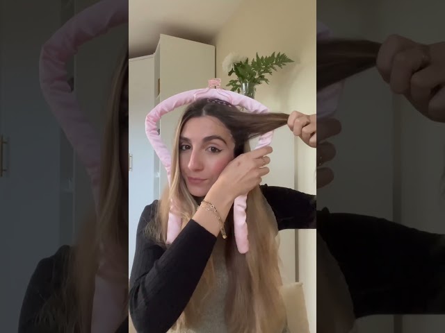 Vídeo relacionado con LOPHE Rizador Pelo Sin Calor, 6pcs Heatless Hair Curlers con Horquillas Anillo de Pelo Diademas, Las Señoras Duermen Suave Rizador para Hogar y Fiestas para Mujeres con Cabello Medio y Largo (Rosa)