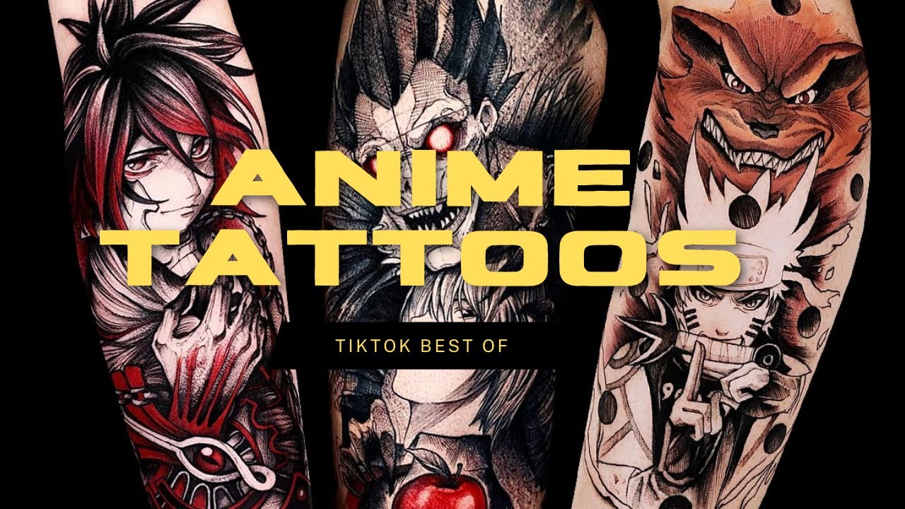 BEST OF ANIME TATTOOS  - Tiktok Compilation 2021