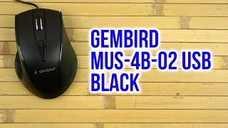 Gembird MUS-4B-02 Black - відео 1