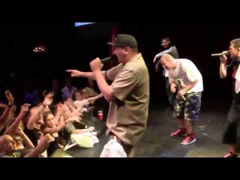 GrubSon, DJ BRK, Jarecki and Frost Flow from Ground Illusionz Sauga City 2014