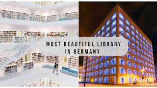 The Most Aesthetic Library in the World | Stuttgart Germany