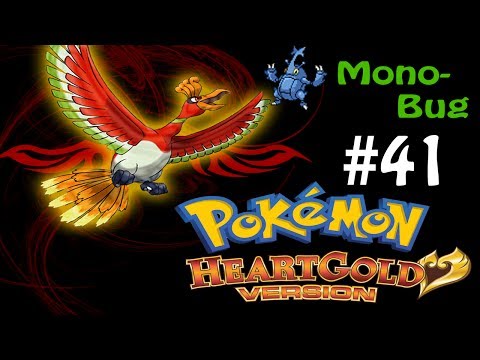 Let's Play Pokemon HeartGold - MonoBug Challenge - Episode 41
