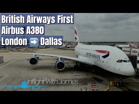 YouTube thumbnail for British Airways Airbus A380-800 Passenger
