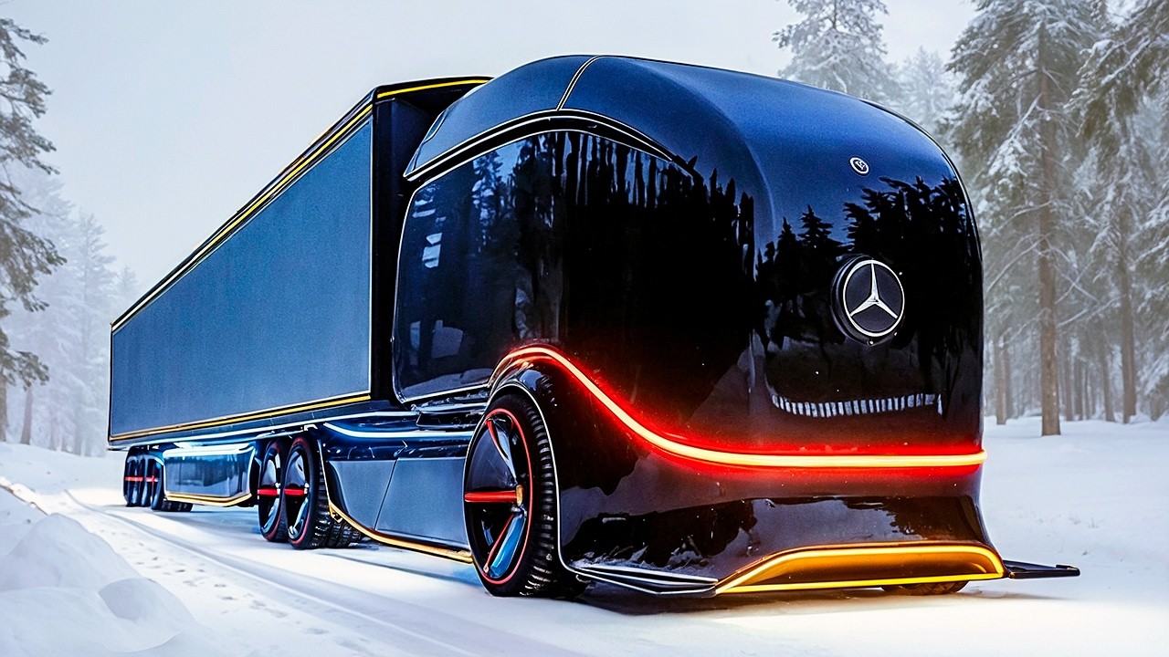 CONCEITOS DE CAMINHÕES TOTALMENTE LOUCOS QUE SURPREENDEM A IMAGINAÇÃO