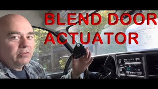 Blend Door Actuator Replacement Chevy Silverado and GMC Sierra ((FIXED)) #chevysilverado