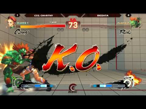 CECC Day 2 - SSF4AE2012 Top 8 - CCG.Chi-Rithy vs Riceata