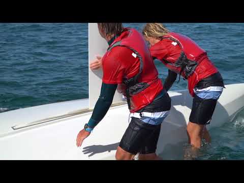 VDWS Academy - Jolle Aufrichten nach dem Durchkentern