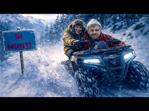 ATV through the FOREST + SKI = PERFECT COMBO 🔥❄️