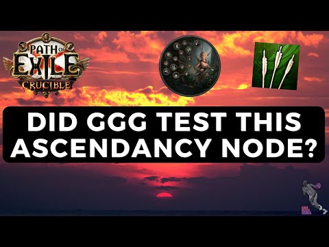 [PoE 3.21] Was This New Ascendancy Node Tested by GGG? - Pathfinder Magic Find Blade Vortex Disaster