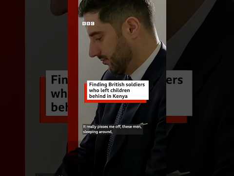 Children born near British military base in Kenya left without answers until now. #BBCNews